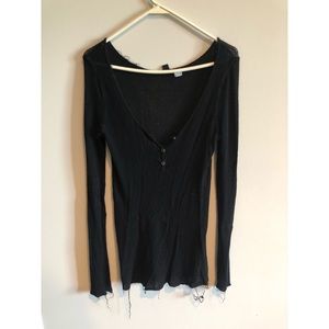 Mesh long sleeve